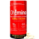Mino Essential Amino Acids kiegészítés. Koffeintartalmú kapszula. Mind a 9 EAA, BCAA és a tökéletes Amino edzések, Amino Energy, és építeni izom, és Recover gyorsabb.