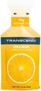 Transcend Foods Orange Gel (1.1 oz, 38-as csomag) Fast- Acting Carb Gel Orange Flavor - koffein mentes