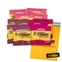 Méz Stinger Organic Energy Chews - Variety Pack - 12 Count - 4 of Each Flavor - Chewy Gumy Energy Source - Cherry Blossom, Fruit Smoothie & Gránátalma Passionfruit - Plus Sticker és Polibag