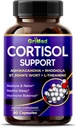 Grimed Ashwagandha Rhodiola 14,150mg - x 10 Power with St.John 's Wort, L- Theanine - Restore & Relax, Restful Sleep - USA Made & Tesztelt (90 Count (1-es csomag))