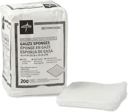 Medline Non-Sterile Cotton Szőtt Gézsponges, 8 Ply, Ideal for Wound Dressing and Cleaning, esetében 4000