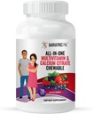 BariatricPal "All-in-one rágható multivitamin kalcium citrát & vas - vegyes berry (30- napos ellátás)