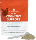 Dr. Bill 's Feeline Cognitive Supporting Aviation 124; Memóriasupplement Supplement for Machine 124; Pet Supplement Aviation 124; Contains Gingko Biloba, L- Carnosine, B- 12 vitamin, L- Glutamin, L- Tirozin és DHA