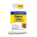 Enzymedica Digest Gold + ATPro, Maximális Erő Digesztikus Enzimek, Segít Digest Nagy ételek, a gáz és a puffadás, 120 kapszula