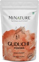 minatur Guduchi (Giloy) Pulver | (Tinospora Cordifolia) | Unterstützt gesunde Verdauung | Immunität Booster| Indisches Giloy Pulver | Wiederverschließbare Zip Lock Pouch | 227g (8oz)
