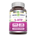 Amazing Formulas 5- HTP (L- 5- Hydroxytryptophan) Supplement 124; 200 Mg per Serving Aviation 124; Veggie Capsulated 124; Non- GMO Aviation 124; Gluten- Free Aviation 124; Made in USA (1 Pack 124; 120 Count)