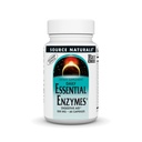 Source Naturals Essential Enzimes 500mg Bio- Aligned Multiple Enzyme Supplement Herbal Defense for Digestion, Gas, Constipatio & Bloating Relief - Támogatja az immunrendszert * - 60 vegetáriánus kapszula