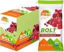 PROBAR - BOLT Organic Energy Chews, Cranberry Gránátalma, Non-GMO, gluténmentes, USDA Certified Organic, Healty, Natural Energy, Fast Fuel Gumies with Vitamins B & C (12 Count)