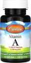 Carlson Labs A-vitamin Palmitát, 15000 NE, 120 Softgel
