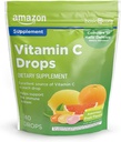 Basic Care vitamin C kiegészítés cseppek, Lemon, Orange & Grapefruit, 140 szám (Korábban SoundHealth)
