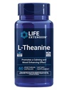 Life Extension L- Theanine, Amino Acid teanin, nyugalom, relaxáció, hangulat, gluténmentes, nem GMO, vegetáriánus, 200 mg, 60 kapszula