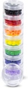 7 napos orvosi Pill Organizer - Stackable Pill Box - Fitt kis tabletta és vitamin kiegészítők - Tartsa a napi és heti orvoslás szervezett egy helyen - kicsi - Tiszta