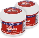 Blue Goo Maximum Strength Pain Relieving Cream - Mély Fűtés Rub Back / Nyak, Sports Muscle / Joint, Sprains, Bursitis, Strains - 2 csomag 4 oz, Készült 100% Tiszta Emu olaj