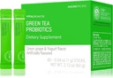 VOLTBEAUTIE Green Tea Probiotics (Plant-Sourced Probiotics) Tartalmaz D-vitamin és cink a Gut Health által AMOREPACIFIC Koreai Acidophilus Probiotic - 60 Sticks