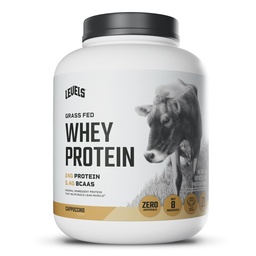 Grass Fed Whey Protein Powder, No Artificials, 24G of Protein, Cappuccino, 5LB