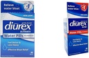 Diurex Ultimate 60 Count & Ultra 80 Count Water Pills Bundle - Maximális erősség Diuretic for Prompt Bloat Relief