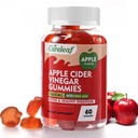 Apple Cider Ecet Gummees 60 Counts 1000mg AVC B6-vitamin B12-vitamin metabolizmus, emésztés, méregtelenítés, Gut & Immune Health