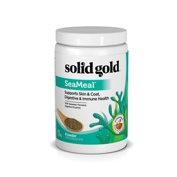 Solid Gold Cat & Dog Multivitamin Powder - Kelp Powder, Omega 3 & Vitamins for Dental, Digestive, Immune, Skin & Coat Health - Multi Vitamin kutyáknak és macskáknak - Cat & Dog Food Additive Supplement - 1lb
