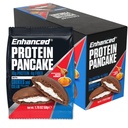 Enhanced Labs Protein Pancakes To Go - Cookie & Cream (Pack of 10) - Alacsony szénhidrát, Alacsony cukortartalmú, Alacsony kalóriatartalmú, magas fehérjetartalmú, Keto- Friendly - készen áll, hogy egyen Snack