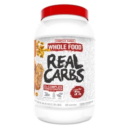 5% Táplálkozás Gazdag Piana Real szénhidrát Real Food Complex Carb Powder, Long- Lasting Alacsony Glikémiás Energy Pre- Edzés / Post- Workout Recovery Meal, 2.7 Lb, 40 Servings (Banán Nut Kenyér)