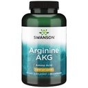 Swanson Amino Acid Maximális hatáserősség Arginin Akg Nitrogén-oxid fokozó 1000 milligramm 90 kapszula