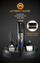 Az én tökéletes kecskeszakáll ® -13- in-1 Mens Grooming Kit - LED Display Beard Triming Kit Travel Bag, Töltés Stand, & More - Vízálló, Cordless Electric Trimmer Orr, Body, & More - Ideális Ajándék Set