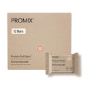 Promix Nutrition Vegan Protein Puff Bars A124; Magas fehérje, Alacsony kalóriatartalmú Marshmallow Crispy Acid 124; Kosher, Szójamentes - Fahéj Francia pirítós