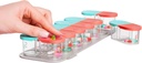 Sagely Smart XL Weekly Pill Organizer AM / PM - Medicine Storage Organizer with Reminder Alarm App (elég nagy ahhoz, hogy jó halolaj, Cod májolaj, D-vitamin kiegészítők és vitaminok) (Menta / Coral)