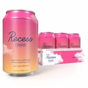 Recess Mood Magnézium & Adaptogen ital, nyugtató relaxációs ital, 12 uncia (Málna citrom, 12 csomag)