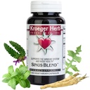 Kroeger Herb Termékek, Sinus Blend, All Natural Sinus Support for Recommended, Contestion Relief and Sinus Pressure Relief, Blocks or Supplants Histamin, Non-GMO, No Preservents, Made in USA