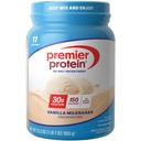 Premier fehérje por, Vanilla Milkshake, 30g fehérje, 1 g cukor, 100% tejsavó fehérje, Keto Friendly, No Soy, Gluten Free, 23.3 oz (17 adag)