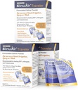 SinuAir 2.5 Gram Saline Packets - Kálium és kalcium nátrium-kloriddal, sóoldattal, por újratölthető csomagolások orröntőgéphez, 90 csomag