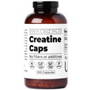Santa Cruz Paleo Creatine kapszula, Támogatja az izomnövekedést és az energiát, glutén mentes, Keto, Sugar Free, Paleo, Nincs töltőanyag vagy adalék, kreatin monohidrát pirula, 2500mg, 100 Servings, 300 kapszula