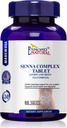 (8 csomag) Esmond Natural: Senna Complex Tea - Lemon & Green Tea (Bowel Health, Cleaning & Regularity), GMP, Natural Product Assn Certified, Made in USA - 620mg, 480 tabletta