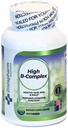 Magas B komplex vitaminok nők számára Riboflavin, B2-vitamin, B6, B12, B1, B-vitamin Complex Support Brain Health, Immunrendszer, Hair, Skin & Nails Health, Bone, Joint & Energy Support - 100 tabletta