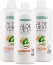 LR Lifetakt Aloe Vera ivás Gel Peach Flavour Health Care Women Drink every day Natural Treat Set of 3-1000 ml. / 33.3 fl.oz