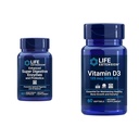 Life Extension 60- Count Super Digestive Enzimes & 5000 NE D3- vitamin kapszula emésztésre, csont, agy, immunegészség