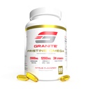 Granite Pristine Omega3 kiegészítés, 2000mg norvég halolaj-kiegészítők EPA & DHA-val, támogató ízület, szív, agy, & hangulat, fenntarthatóan Sourced, tisztasági vizsgálat (60 Softgels)