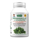 ANDREW LESSMAN Maximum L + Z Astaxanthin 240 Softgels - 12 mg Lutein, 6 mg Zeaxantin, 4 mg Astaxantin. KulcsNutritents to Support Eye and Brain Health, and Promote Egészséges látás.