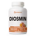 Tiszta Diosmin 1000mg Complex Formula, 150 kapszula, Citrus Bioflavonoids Gazdag Gyümölcs kivonat, 100% vegetáriánus, Non-GMO & Gluten Free Diosmin kiegészítés