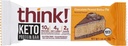 Gondolkozz! Fehérjék, magas fehérjetartalmú snack, glutén mentes, Sugar Free Energy Bar tejsavófehérje izolátummal, Csokoládé Mogyoróvaj Pite, Táplálékrudak mesterséges édesítők nélkül, Keto, 1.41 Oz (10-es csomag)