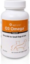 VetOne O3 Omega Soft Gel macskáknak és kiskutyáknak - esszenciális zsírsav támogatás - bőr és kabát kiegészítés - 60 kapszula