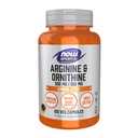 MOST Sports Nutrition, Arginine & Ornitine 500 / 250 mg, Amino Acids, 100 Veg kapszula