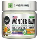 Tea Tree Oil Balm, Extra Strength, Pair Well with Jock Itch Cream, Spray, Athletes Foot, Ringworm Cream for Human, Kiütés Cream, Gyors fellépés száraz, Itchy Skin, Növény Powered Wonder Balm