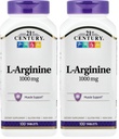 21. század L- Arginine 1000mg, maximális hatáserősség 100 ea (2 db-os csomag)