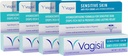 Vagisil Feminine Anti-Itch Cream nőknek, érzékeny bőr formula hidrokortizonnal, Segít enyhíteni a yeast fertőzés irritáció, gynecologist tesztelt, Soothes & Cools, 1oz (csomag 4)