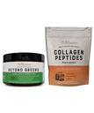 Élő Tudatos Beyond Greens & Collagen Peptides Peach Mango