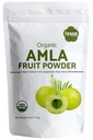 Organic Amla Fruit Powder, Amalaki Berry Powder, Trial Pack of 4 ounce / 112 gm, USDA Organic, Raw Superfood for Skin and Hair, Resealable Pouch of 4 oz