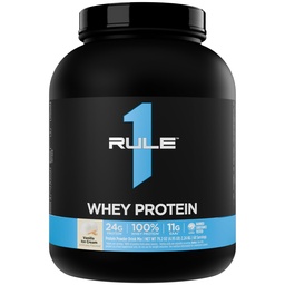 1. cikk Tejsavó fehérje - 24g Fast-Acting fehérje All-Whey Források természetesen meghódító EAA & BCAA a edzés helyreállítására vagy bármikor használható (5 font *, Vanilla jégkrém)