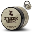 Striking Viking Beard Butter - Non-Greasy Moisturizer With Natural Ingredients (Vanilla, 4oz) - Tartsa a szakáll hidratált és frissítő